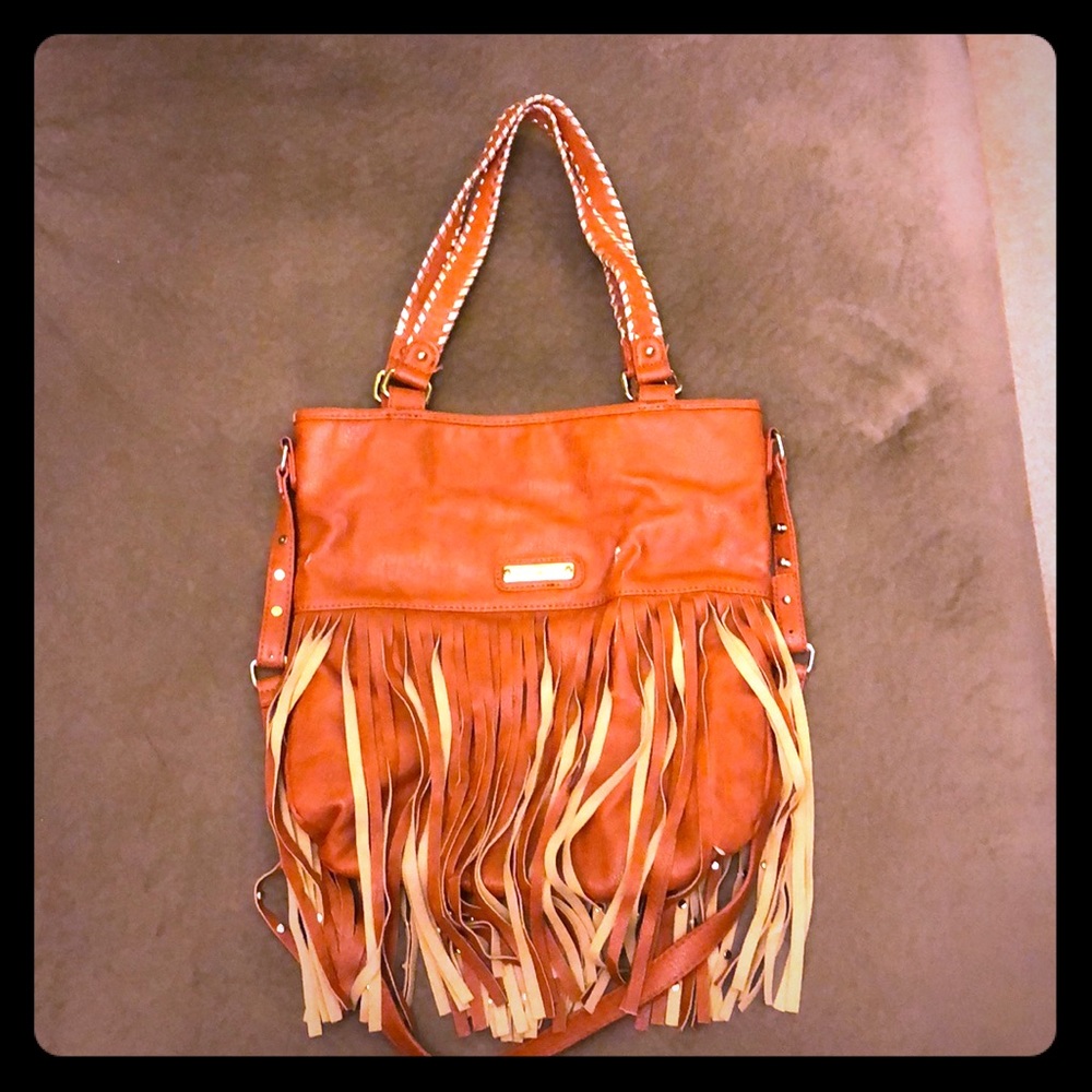 Steve Madden Brown Leather Shoulder Bag